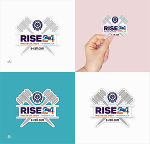 Sticker Design by Grahpica for E-cell,inc | Design: #32760545