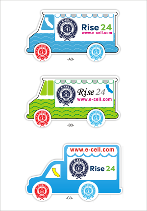 Sticker Design by Grahpica for E-cell,inc | Design: #32783470