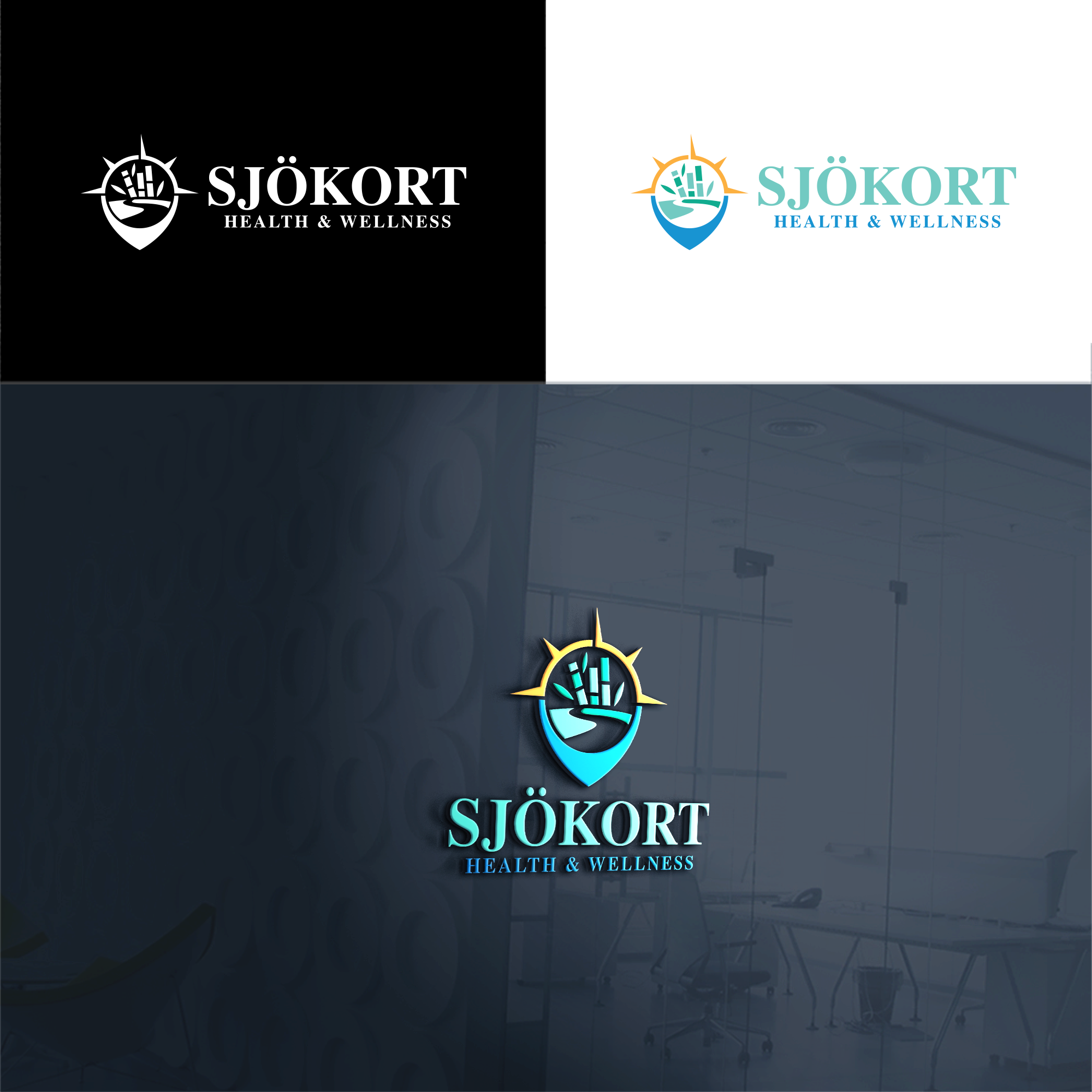 Logo Design by RA-bica for Motion Point Acupuncture  | Design #32747868