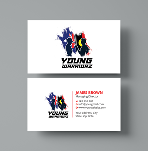 Business Card Design by Expert Bappy for Young Warriorz | Design: #32747143
