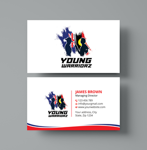 Business Card Design by Expert Bappy for Young Warriorz | Design: #32747144