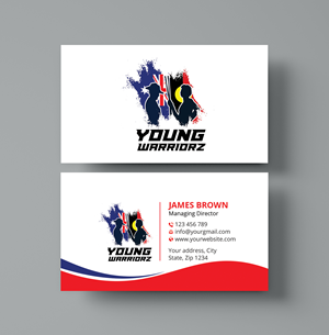 Business Card Design by Expert Bappy for Young Warriorz | Design: #32747170