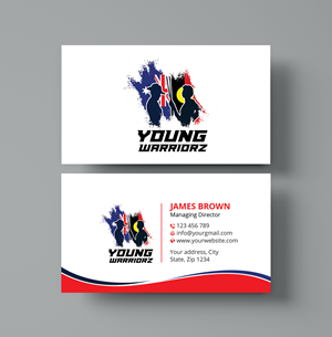 Business Card Design by Expert Bappy for Young Warriorz | Design: #32747172