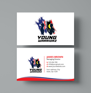 Business Card Design by Expert Bappy for Young Warriorz | Design: #32747173