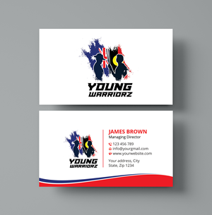 Business Card Design by Expert Bappy for Young Warriorz | Design: #32747204