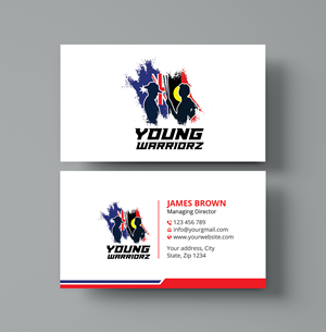 Business Card Design by Expert Bappy for Young Warriorz | Design: #32747205
