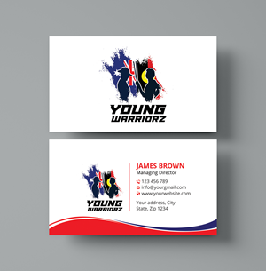 Business Card Design by Expert Bappy for Young Warriorz | Design: #32747206