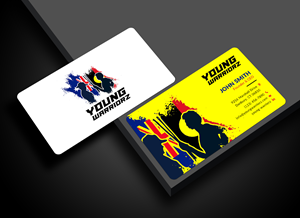 Business Card Design by Sun Moon Graphic Designer for Young Warriorz | Design: #32747327