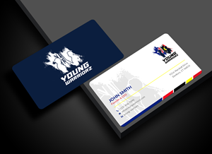 Business Card Design by Sun Moon Graphic Designer for Young Warriorz | Design: #32747334