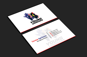 Business Card Design by DesignerShahadat for Young Warriorz | Design: #32746849