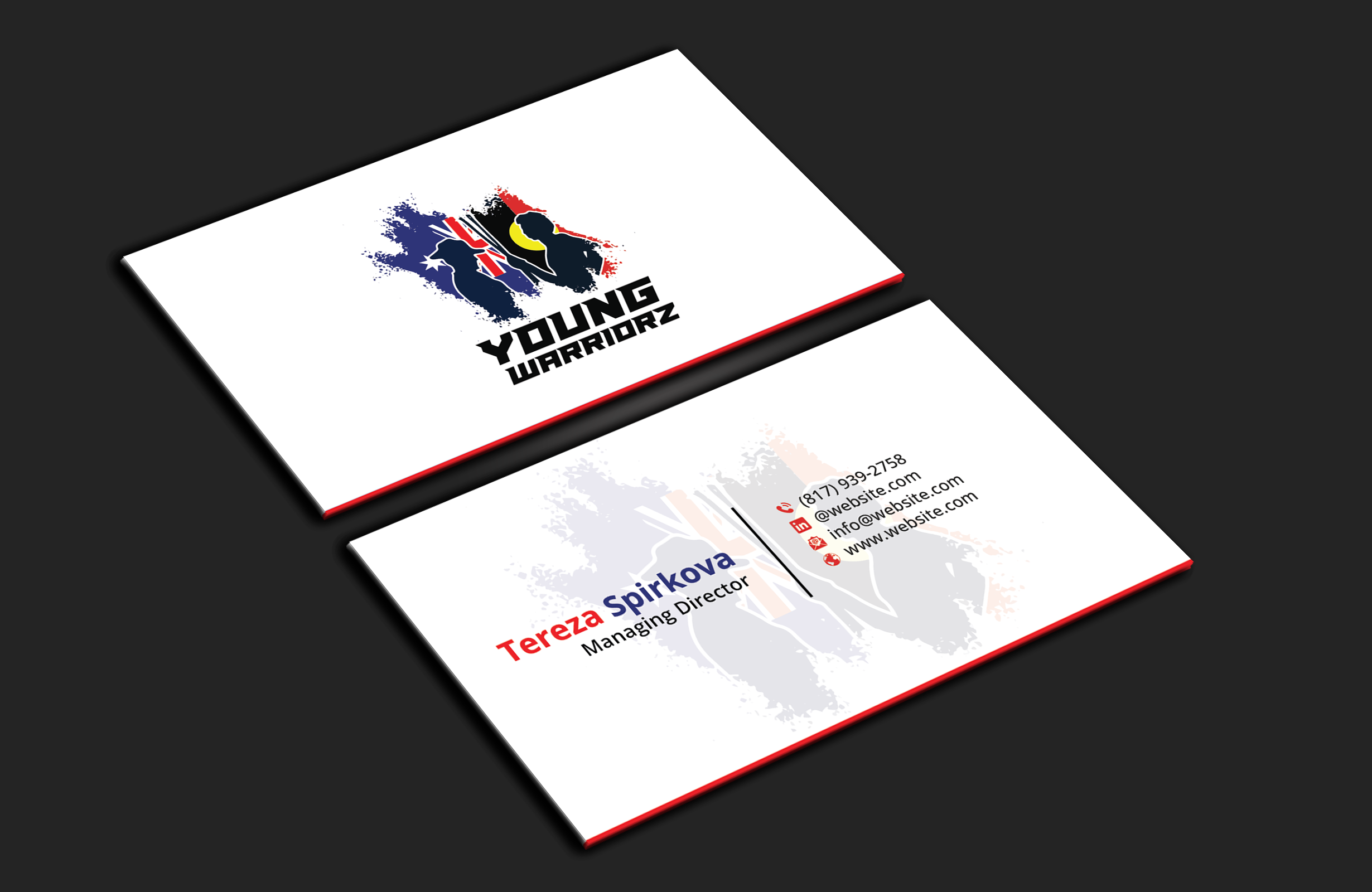 Design de Carte de Visite par DesignerShahadat pour Young Warriorz | Design #32746853