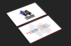 Business Card Design by DesignerShahadat for Young Warriorz | Design: #32746853