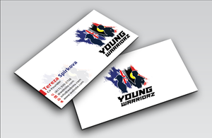 Business Card Design by DesignerShahadat for Young Warriorz | Design: #32747233