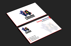 Business Card Design by DesignerShahadat for Young Warriorz | Design: #32747242