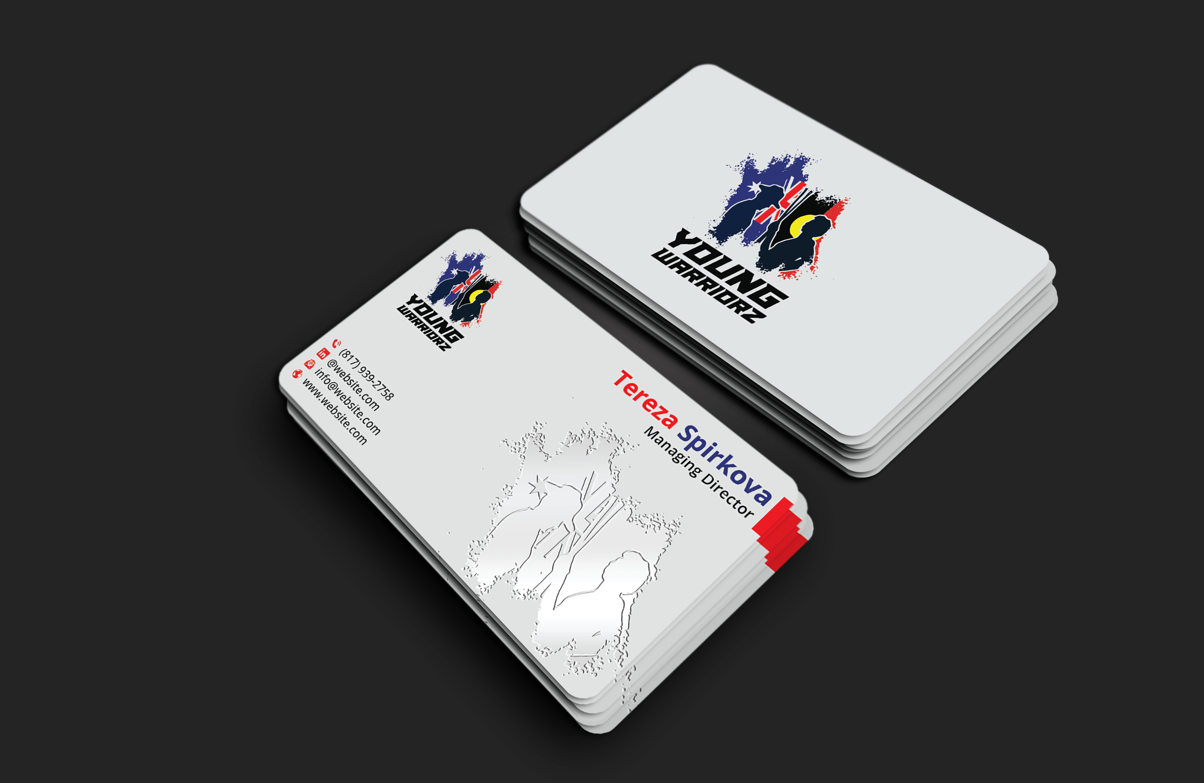 Design de Carte de Visite par DesignerShahadat pour Young Warriorz | Design #32747244