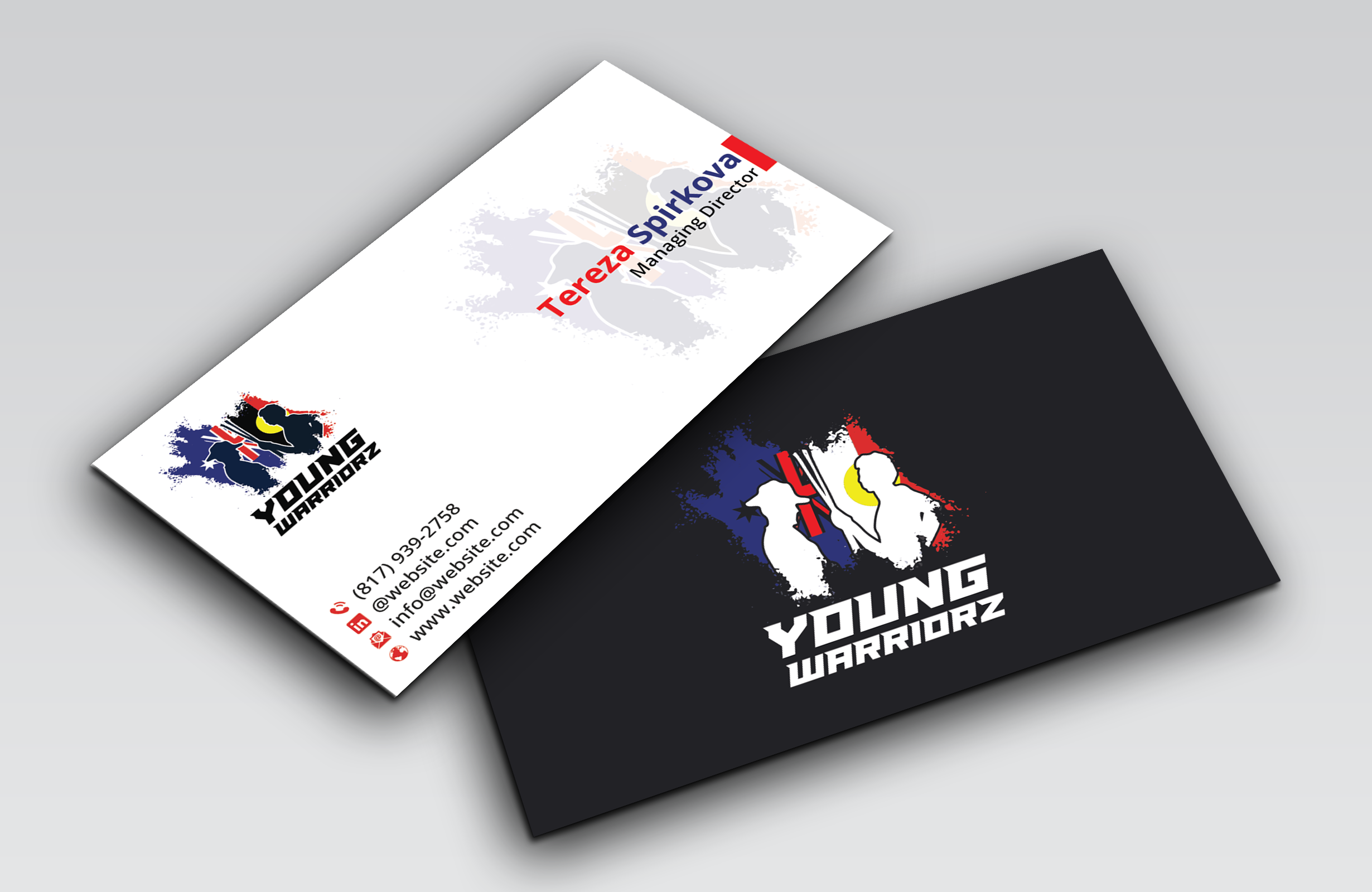 Design de Carte de Visite par DesignerShahadat pour Young Warriorz | Design #32747250
