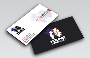 Business Card Design by DesignerShahadat for Young Warriorz | Design: #32747250