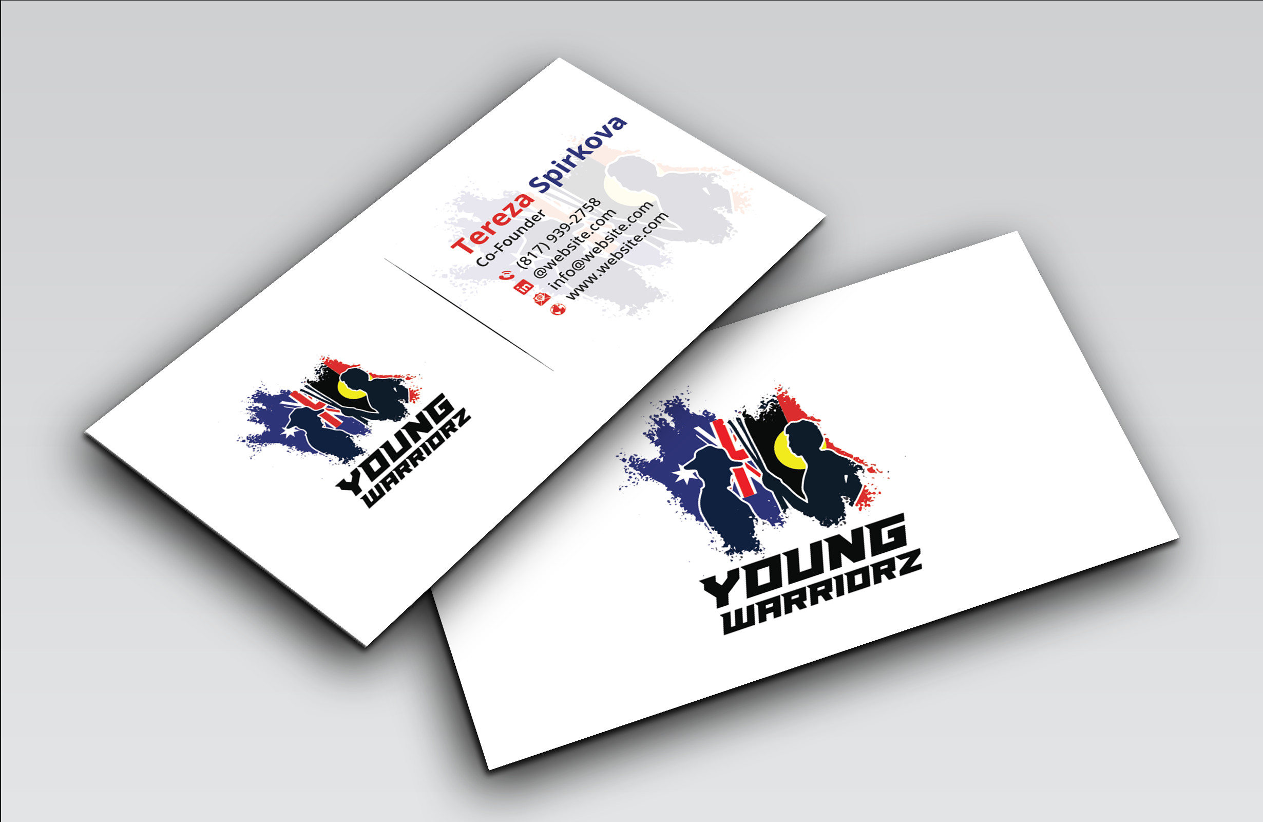 Design de Carte de Visite par DesignerShahadat pour Young Warriorz | Design #32747256