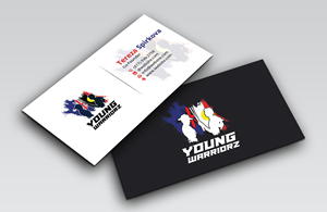 Business Card Design by DesignerShahadat for Young Warriorz | Design: #32747259