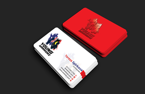 Business Card Design by DesignerShahadat for Young Warriorz | Design: #32747437
