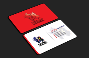 Business Card Design by DesignerShahadat for Young Warriorz | Design: #32747441