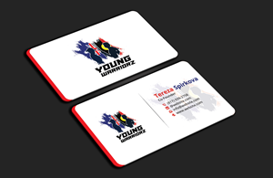 Business Card Design by DesignerShahadat for Young Warriorz | Design: #32747442