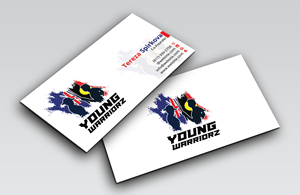 Business Card Design by DesignerShahadat for Young Warriorz | Design: #32747443