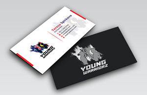 Business Card Design by DesignerShahadat for Young Warriorz | Design: #32748723