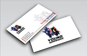 Business Card Design by DesignerShahadat for Young Warriorz | Design: #32748834
