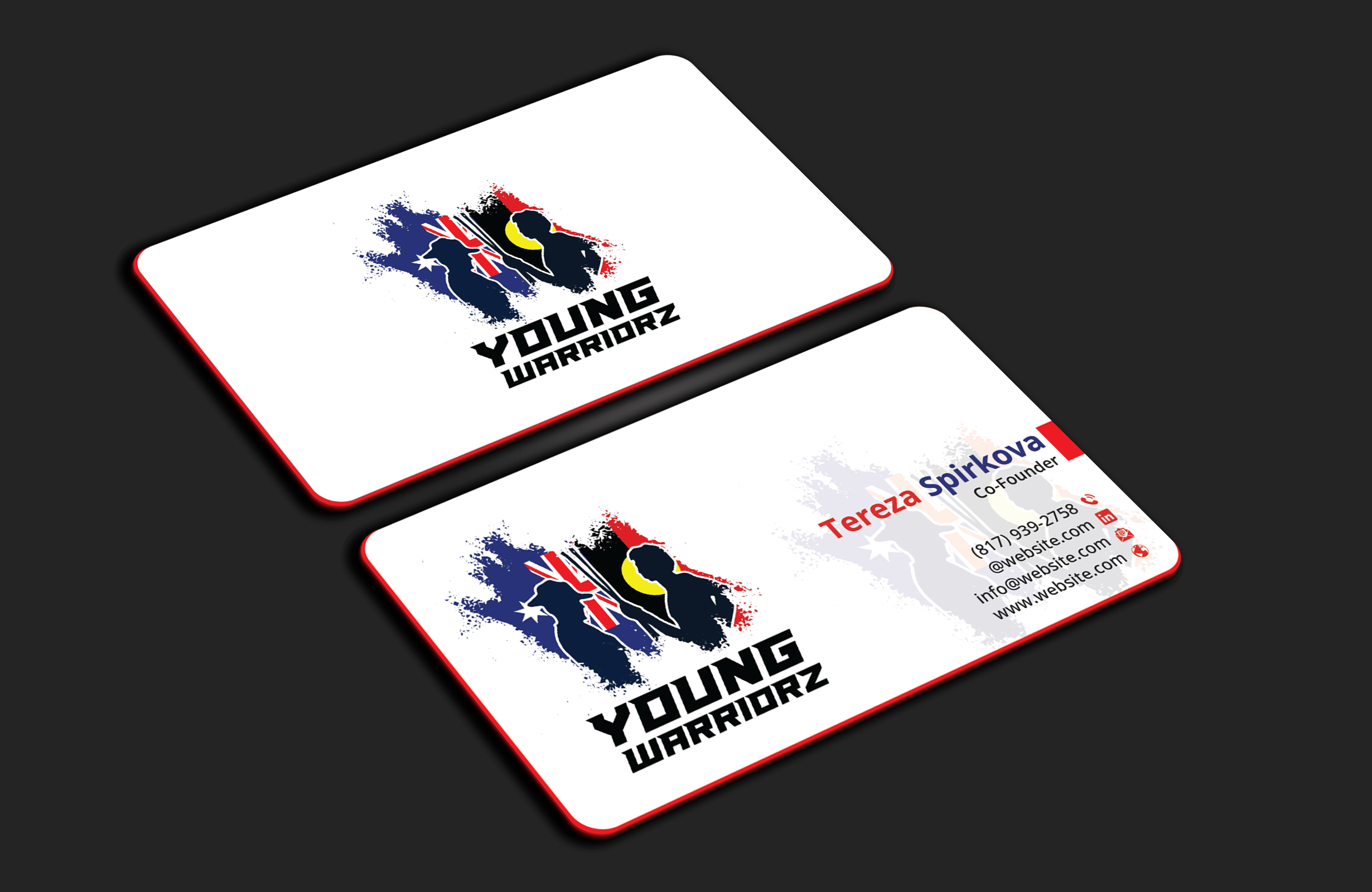Design de Carte de Visite par DesignerShahadat pour Young Warriorz | Design #32748836