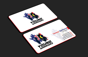 Business Card Design by DesignerShahadat for Young Warriorz | Design: #32748836