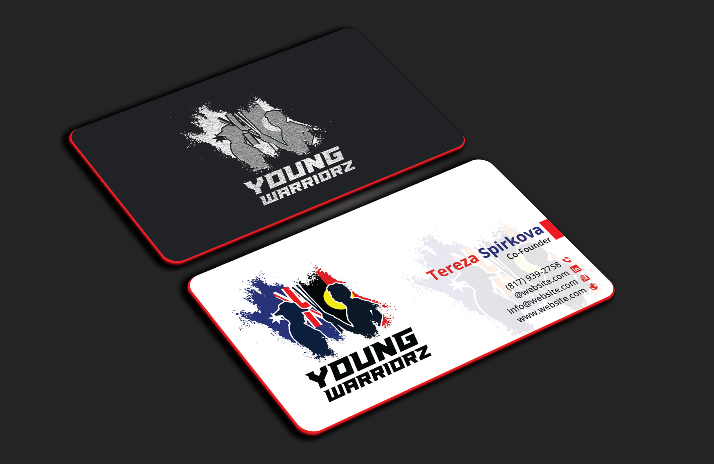 Design de Carte de Visite par DesignerShahadat pour Young Warriorz | Design #32748837