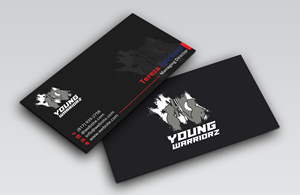 Business Card Design by DesignerShahadat for Young Warriorz | Design: #32748840