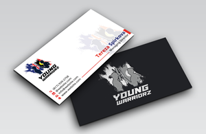 Business Card Design by DesignerShahadat for Young Warriorz | Design: #32748842