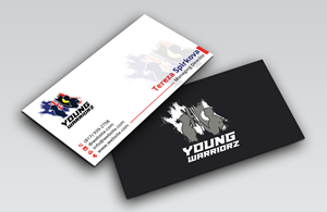 Business Card Design by DesignerShahadat for Young Warriorz | Design: #32748843
