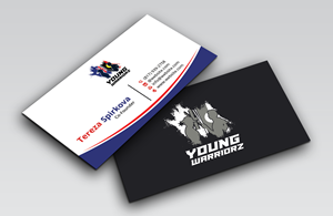 Design de Carte de Visite par DesignerShahadat pour Young Warriorz | Design : #32748869