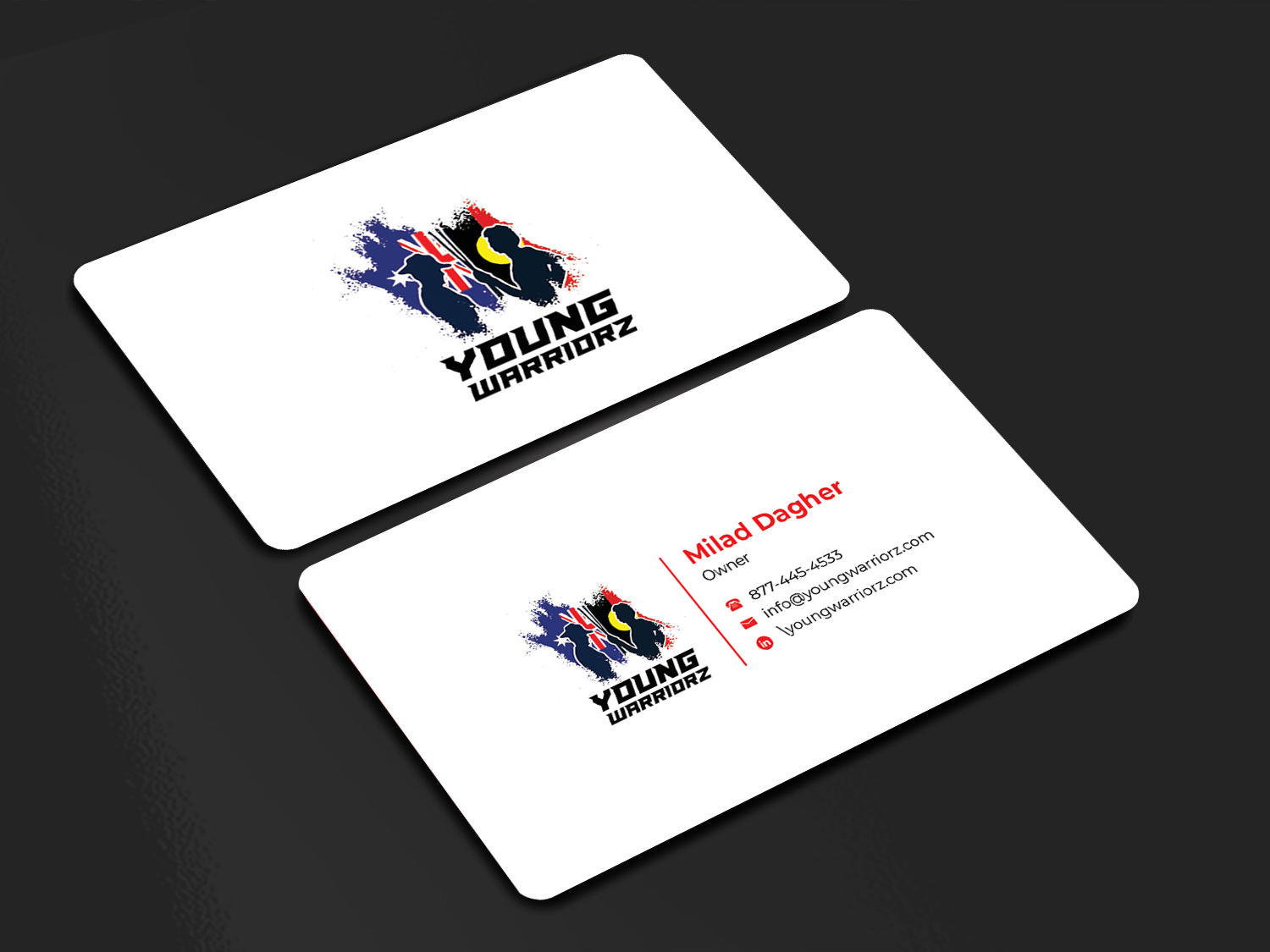 Business Card Design by Innovative Graphix for Young Warriorz | Design #32746470