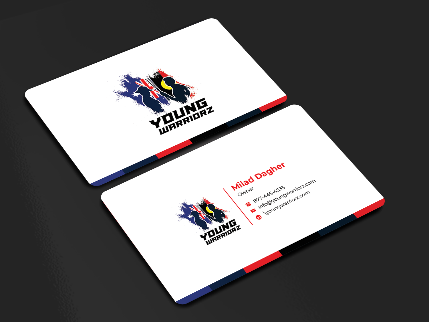 Business Card Design by Innovative Graphix for Young Warriorz | Design #32746492