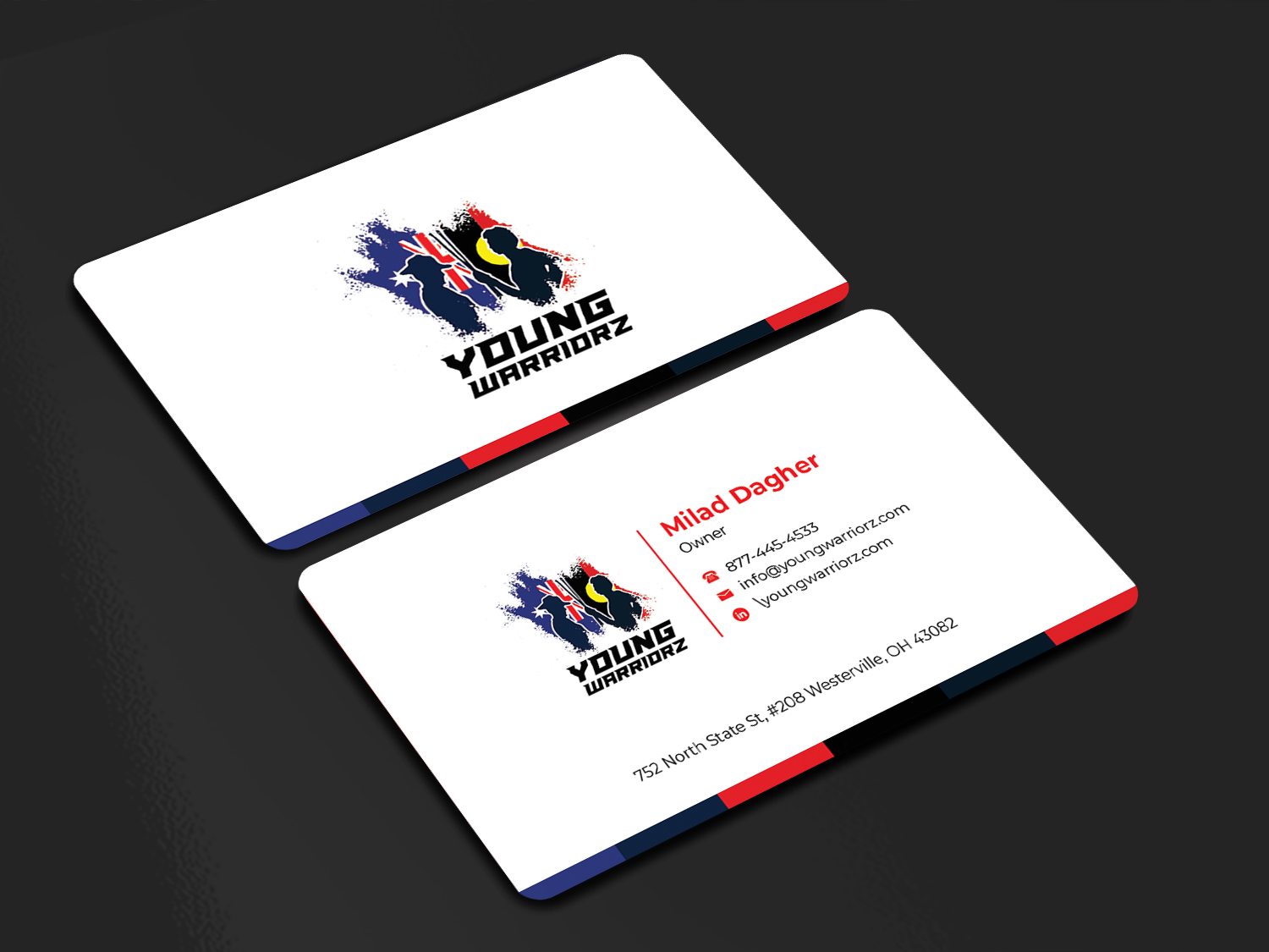 Business Card Design by Innovative Graphix for Young Warriorz | Design #32746499
