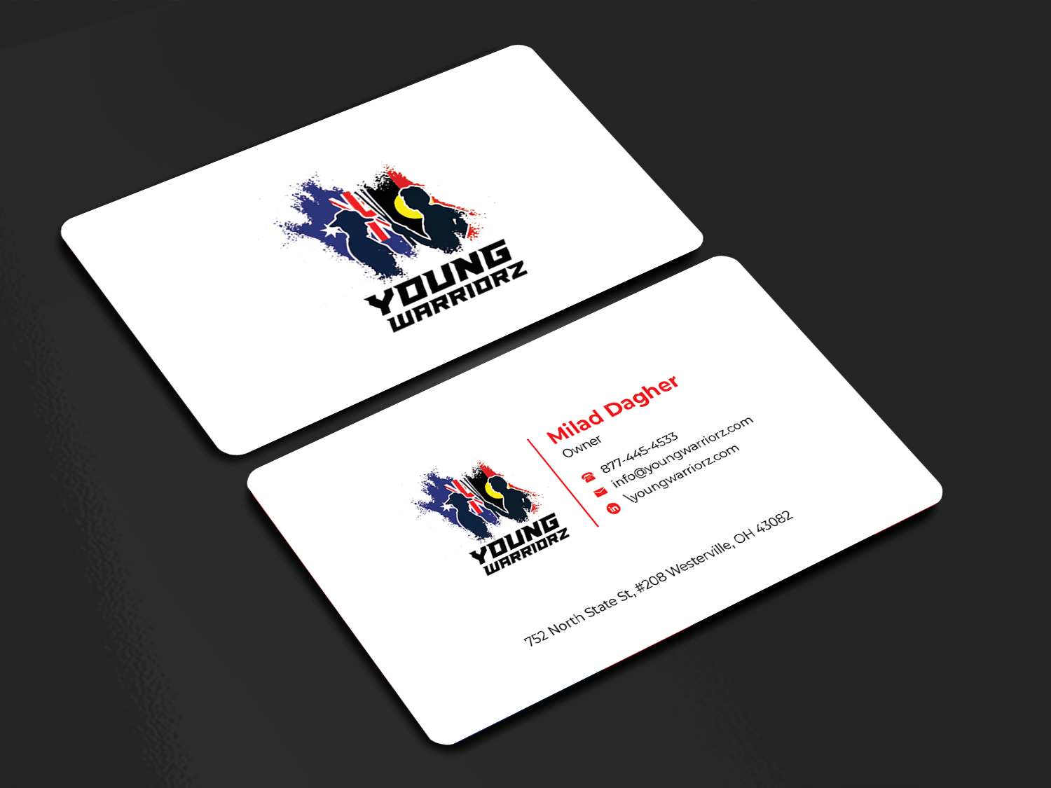Business Card Design by Innovative Graphix for Young Warriorz | Design #32746521