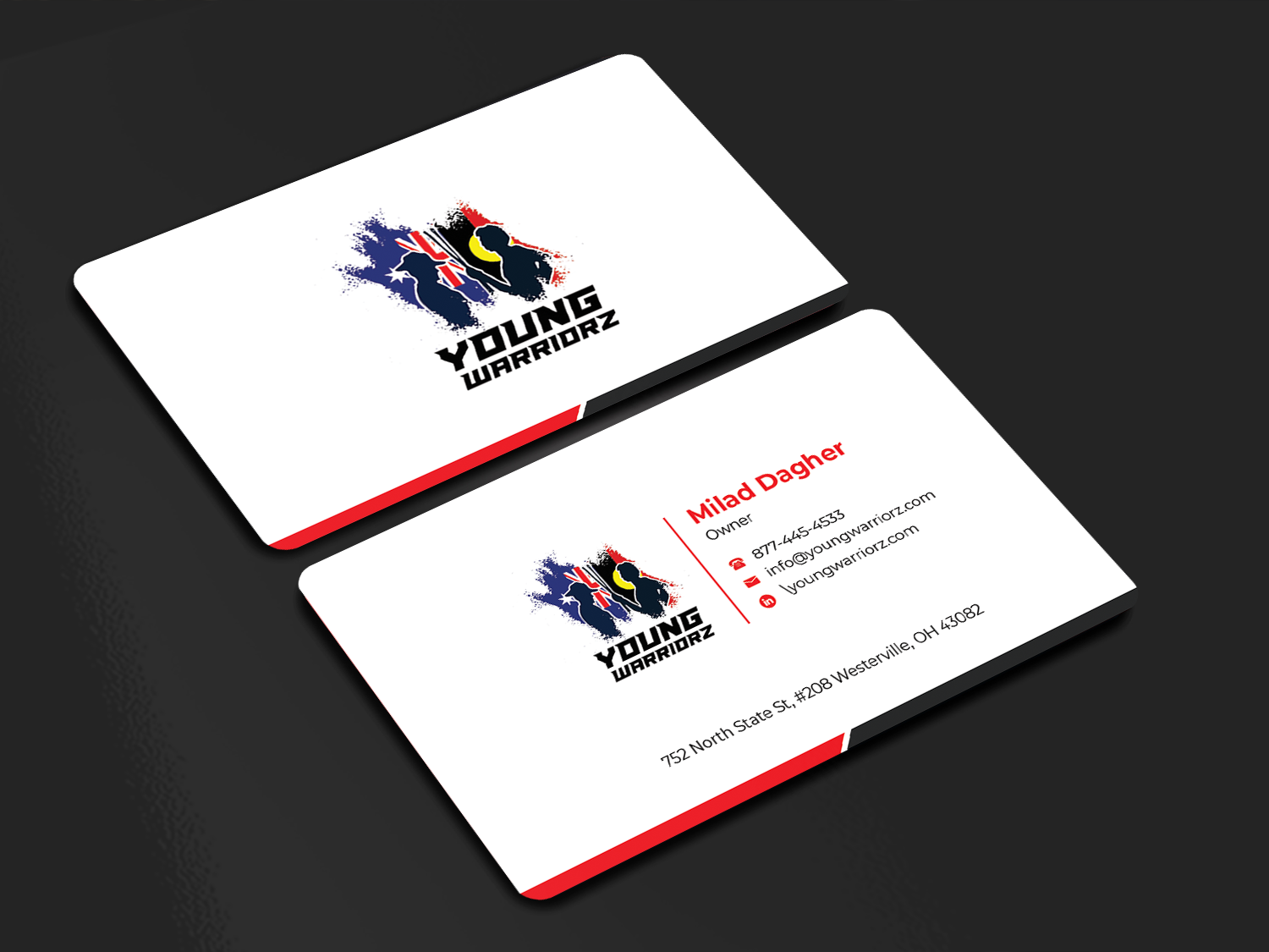 Business Card Design by Innovative Graphix for Young Warriorz | Design #32746523