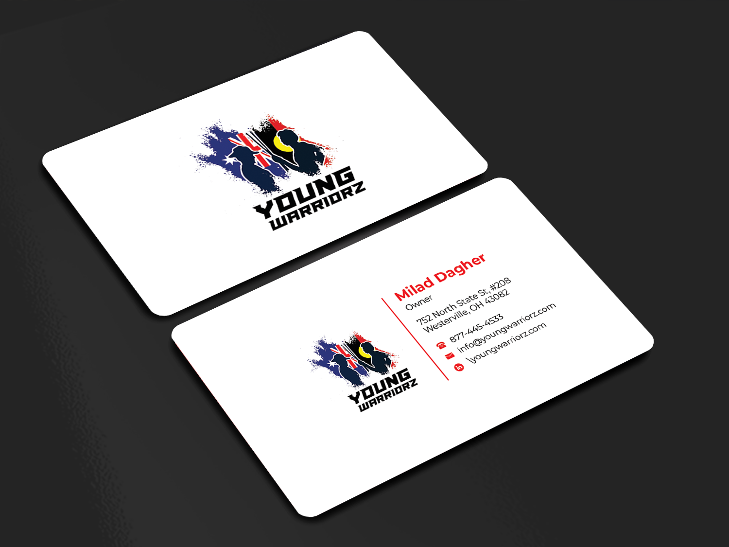 Business Card Design by Innovative Graphix for Young Warriorz | Design #32746943