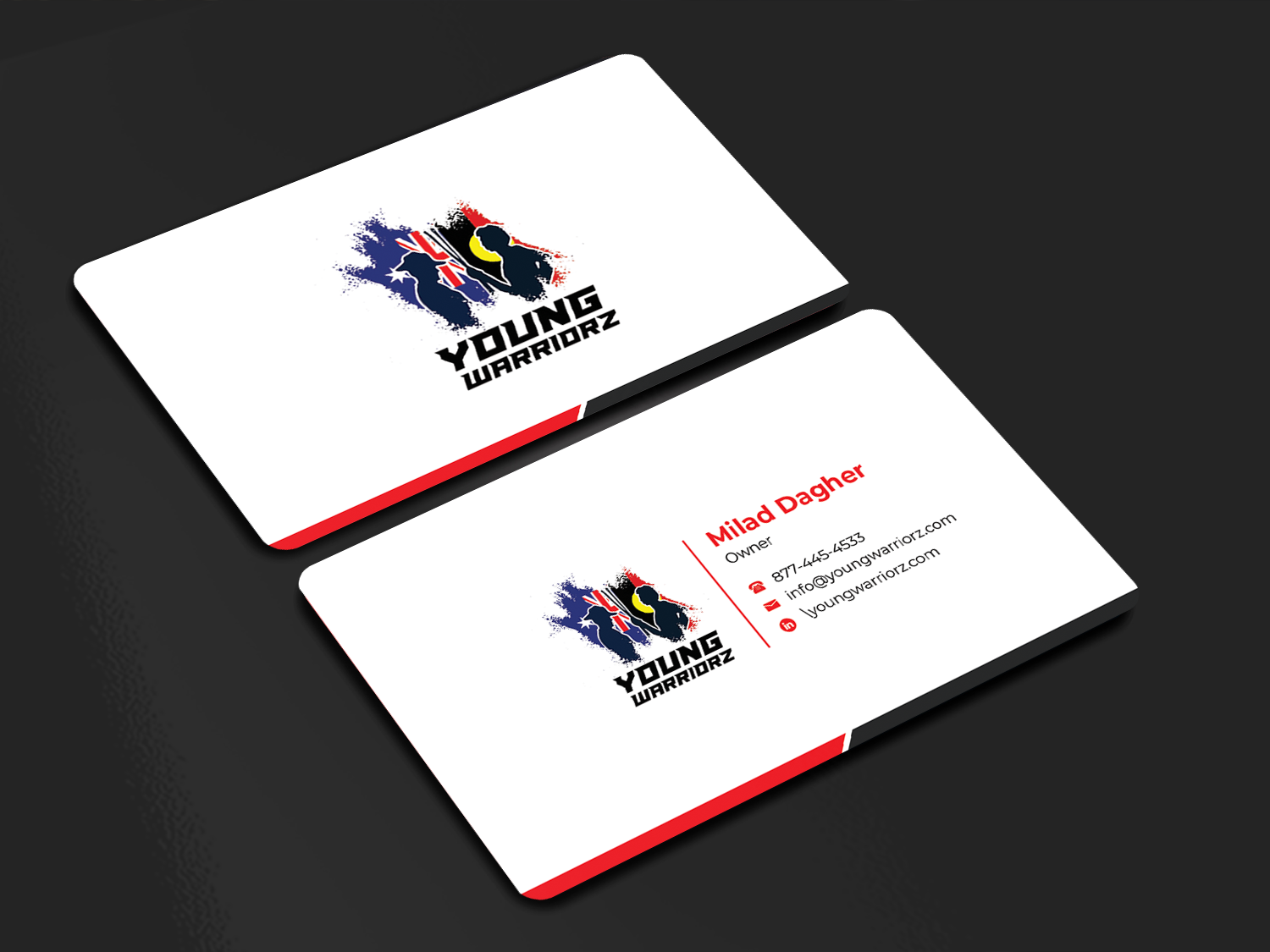 Business Card Design by Innovative Graphix for Young Warriorz | Design #32746944