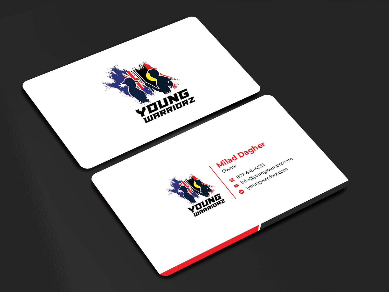 Business Card Design by Innovative Graphix for Young Warriorz | Design #32746945