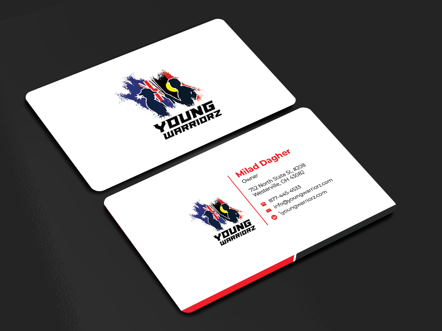 Business Card Design by Innovative Graphix for Young Warriorz | Design #32746946