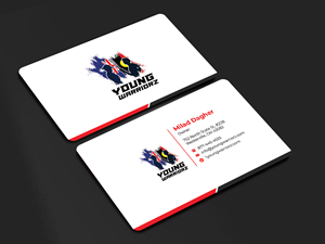 Design de Carte de Visite par Innovative Graphix pour Young Warriorz | Design : #32746947
