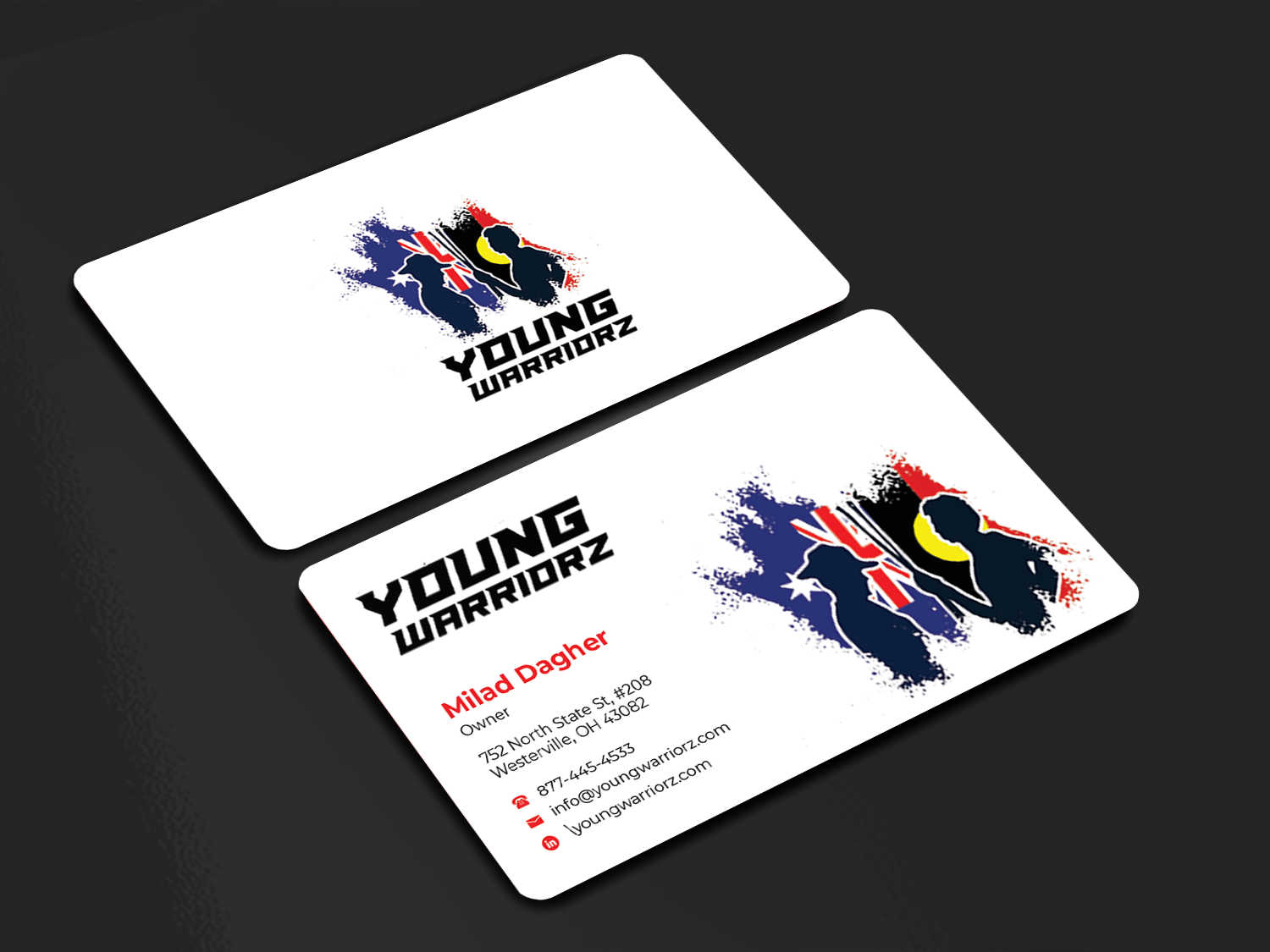 Business Card Design by Innovative Graphix for Young Warriorz | Design #32746948