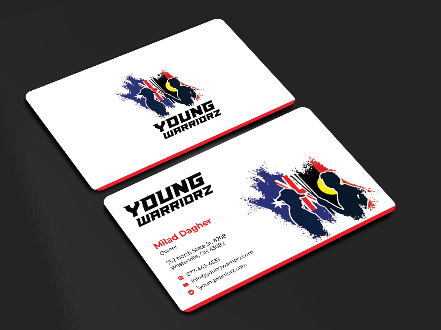 Business Card Design by Innovative Graphix for Young Warriorz | Design #32746949