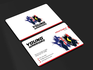 Business Card Design by Innovative Graphix for Young Warriorz | Design: #32746950