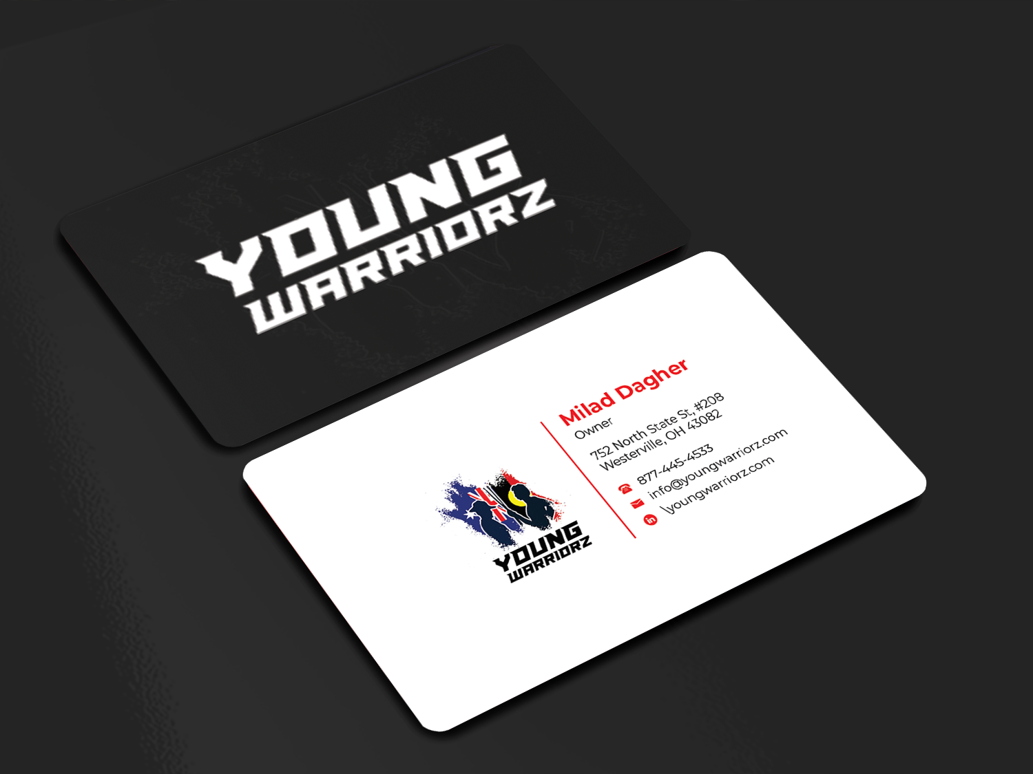 Business Card Design by Innovative Graphix for Young Warriorz | Design #32746990
